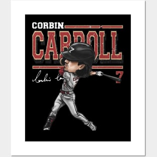 Corbin Carroll Arizona Cartoon Posters and Art